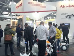 irwheel機器人登陸德國漢諾威消費電子、信息及通
